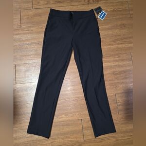 Christian Siriano Black Straight-Leg Ponte Pants
